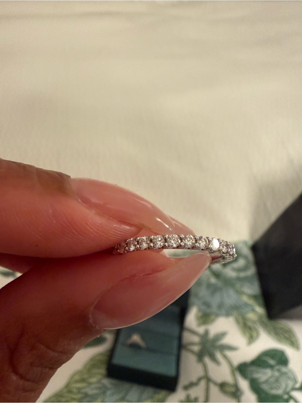 Diamond Wedding Ring Set - Picture 11 of 11